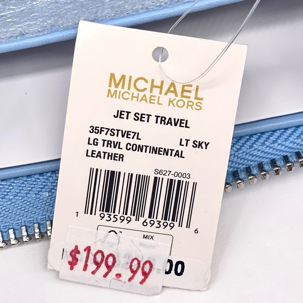 MICHAEL KORS Mirella Medium Ombré Logo Tote Bag and Continental Wallet Set - Picture 11 of 12